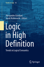 Giordani, Malinowski, Logic in High Definition, Trends in Logical Semantics