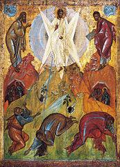 Teofane il Greco (1340–1410), Trasfigurazione; via Wikimedia Commons