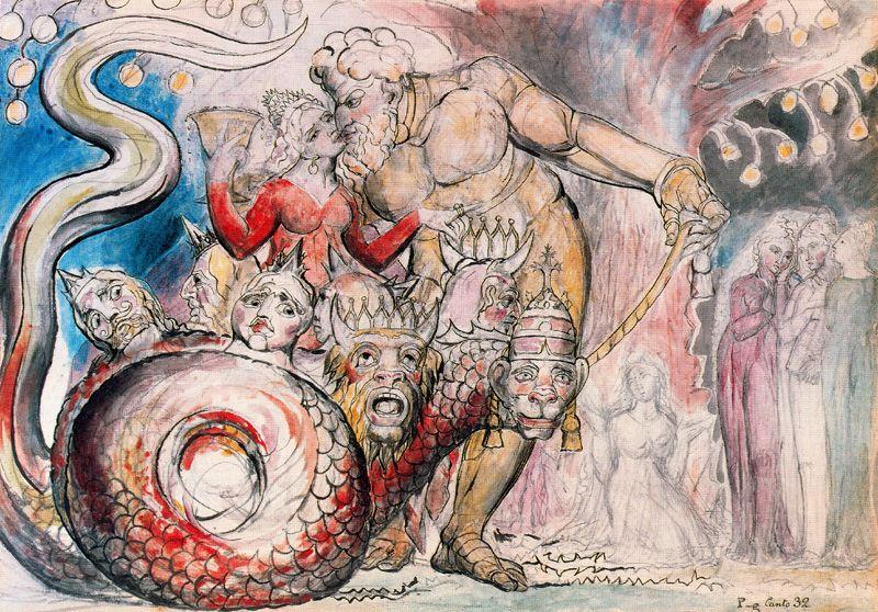 W. Blake, The Harlot and the Giant